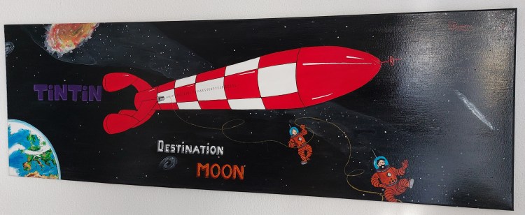 7. Tintin: Destination moon.