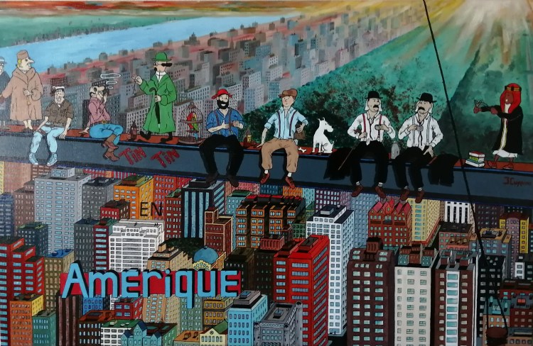 6. Tintin: En Amerique.