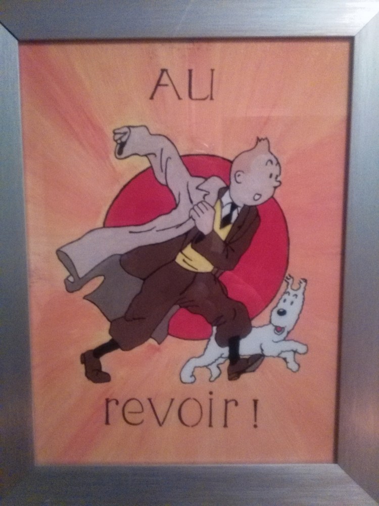 1. Tintin: Au revoir!