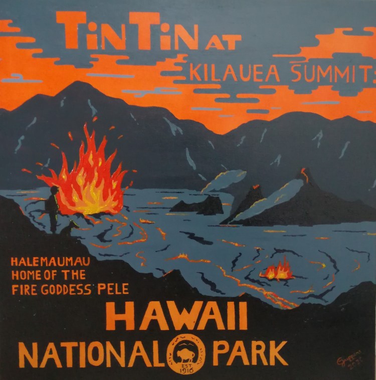 5. Tintin: Op Hawaii.